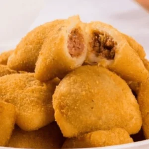 Fried of Ground Beef Rizolles