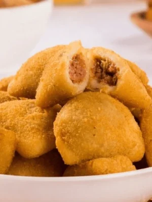 Fried of Ground Beef Rizolles