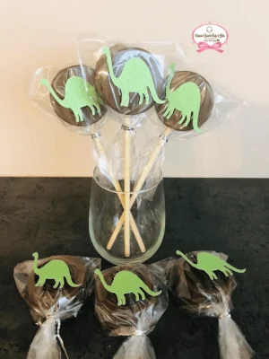 Chocolate lollipop